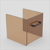3-Sided Acrylic Shield