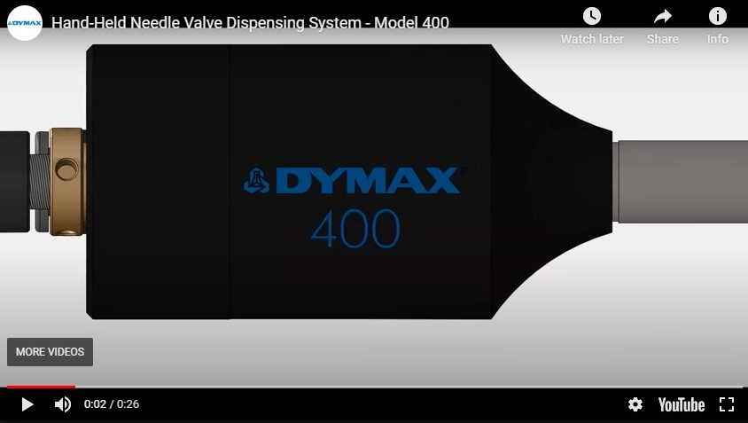 모델 400 핸드헬드 니들 밸브 디스펜싱 시스템